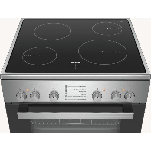 COOKER FREE STANDING  PHC009150 (ΚΕΡΑΜΙΚΗ / 66LT / A / INOX)
